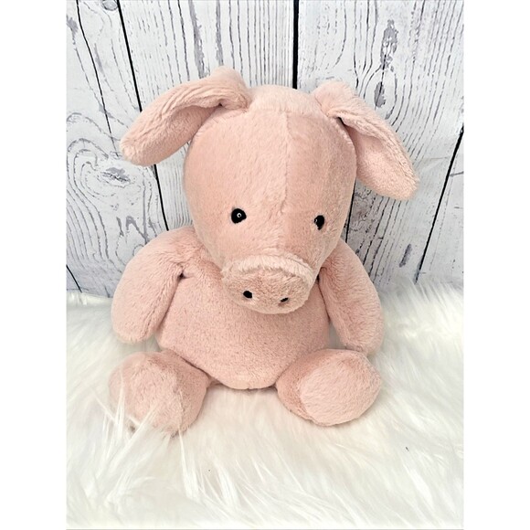 Jellycat Nimbus Pig Plush Sitting Farm Animal Friends Baby Lovey Soft 10" - Picture 1 of 5